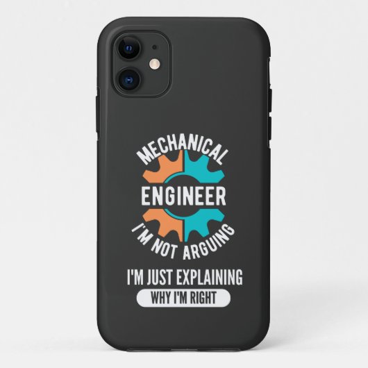 Mechanical Engineer, Mechanical Engineering Case-Mate iPhone Case (Achterkant)