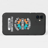 Mechanical Engineer, Mechanical Engineering Case-Mate iPhone Case (Achterkant (horizontaal))
