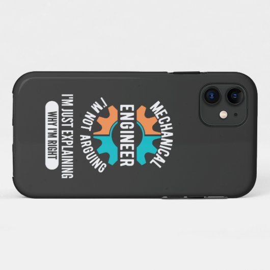 Mechanical Engineer, Mechanical Engineering Case-Mate iPhone Case (Achterkant (horizontaal))