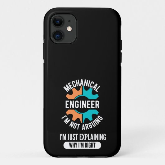 Mechanical Engineer, Mechanical Engineering Case-Mate iPhone Case (Achterkant)