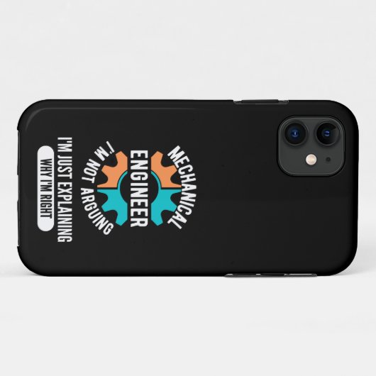 Mechanical Engineer, Mechanical Engineering Case-Mate iPhone Case (Achterkant (horizontaal))