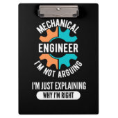 Mechanical Engineer, Mechanical Engineering Klembord (Voorkant)