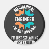 Mechanical Engineer, Mechanical Engineering Magneet (Voorkant)