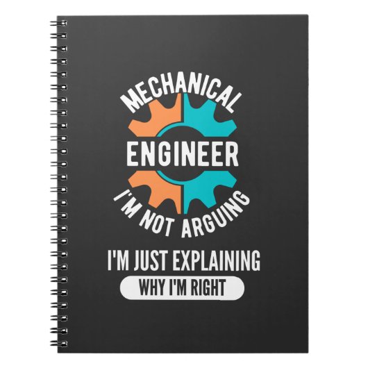 Mechanical Engineer, Mechanical Engineering Notitieboek (Voorkant)