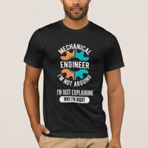 Mechanical Engineer, Mechanical Engineering T-shirt