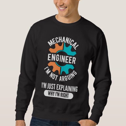 Mechanical Engineer, Mechanical Engineering Trui (Voorkant)