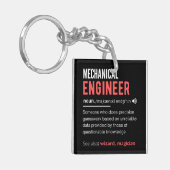Mechanical ENGINEER Sleutelhanger (Voorkant Links)
