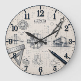 Mechanical Engineer STEM Office & Workshop Decor Grote Klok