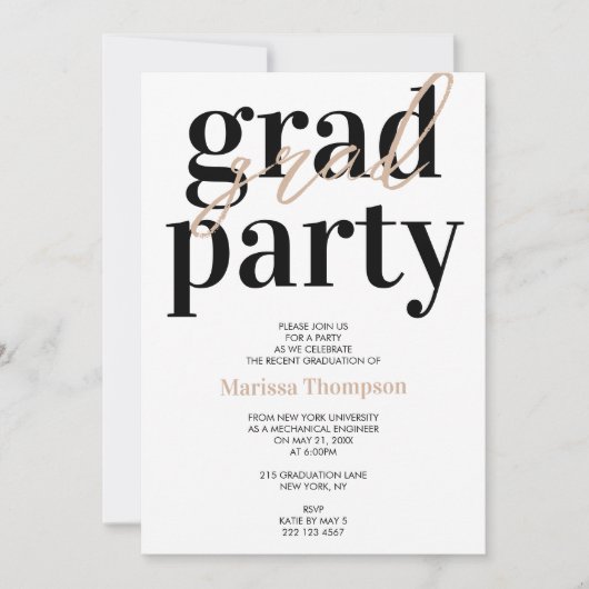 Mechanical Engineer University College Afstuderen Kaart (Voorkant)