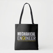 Mechanical Engineering Funny Engineer Tote Bag (Voorkant)