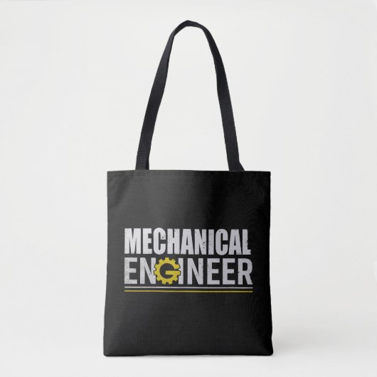 Mechanical Engineering Funny Engineer Tote Bag (Voorkant)