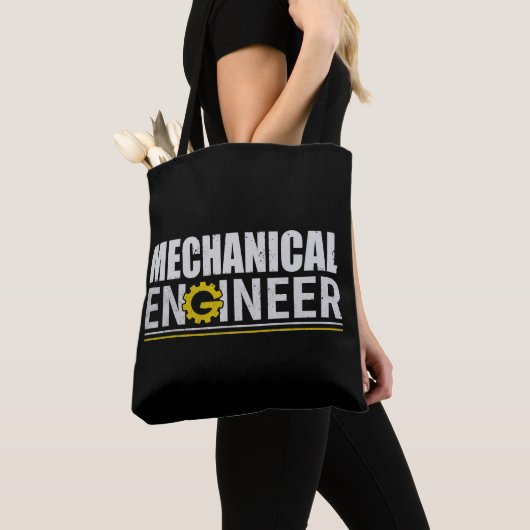 Mechanical Engineering Funny Engineer Tote Bag (Dichtbij)