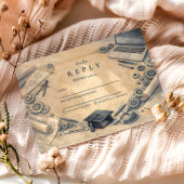 Mechanical Engineering Graduation Party RSVP Kaartje