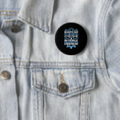 Mechanical Engineering No Hoe Hard Engineer Sticke Ronde Button 5,7 Cm (In situ)