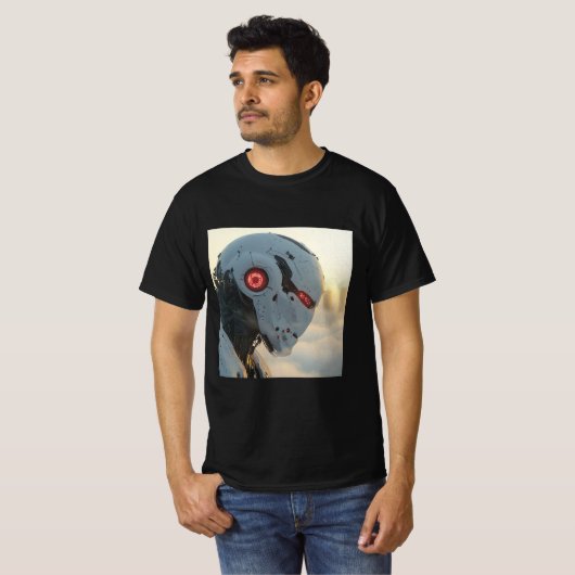 Mechanical Force - Futuristic and Imposing Style T-shirt (Voorkant volledig)