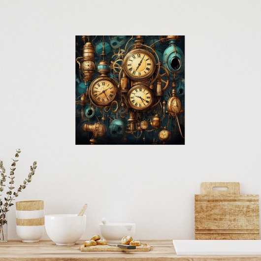 Mechanical Marvels Poster (Keuken)