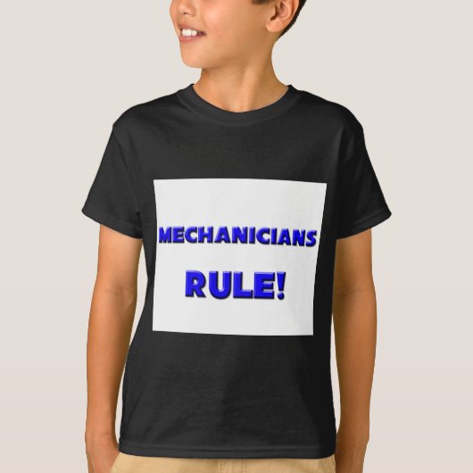 Mechanicans Regel! T-shirt (Voorkant)