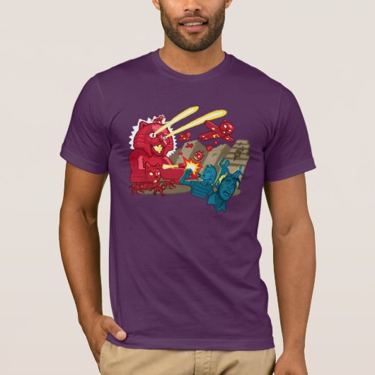 Mechanicat-invasie T-shirt (Voorkant)