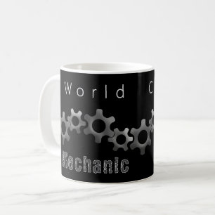 Mechanicien van Wereldklasse Zwart Koffiemok