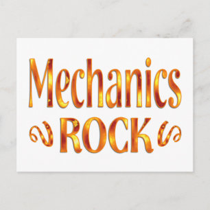 Mechanics Rock Briefkaart