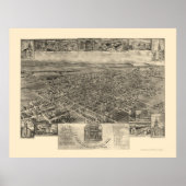 Mechanicsburg, PA Panoramic Map - 1903 Poster (Voorkant)