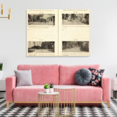 Mechanicsville, NY Canvas Afdruk (Insitu (Woonkamer))