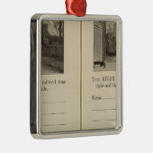 Mechanicsville Waterford Metalen Ornament (Rechts)