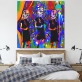 Mechaniek Canvas Afdruk (Insitu (Slaapkamer))