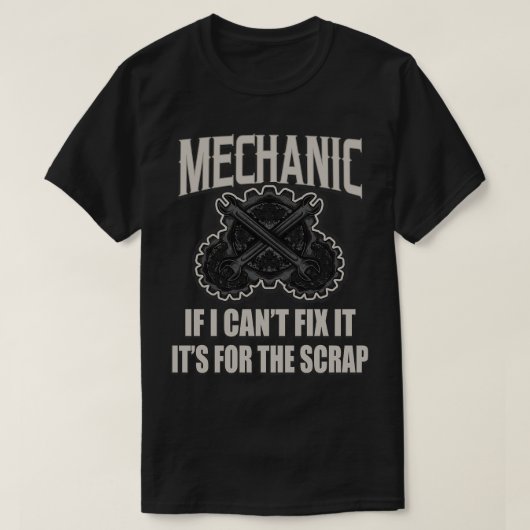 Mechanisch 2 t-shirt (Design voorkant)