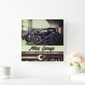 Mechanisch aangepaste motorfiets voor motorfietskl vierkante klok (Huis)