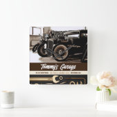 Mechanisch aangepaste motorfiets voor motorfietskl vierkante klok (Huis)