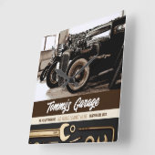 Mechanisch aangepaste motorfiets voor motorfietskl vierkante klok (Hoek)