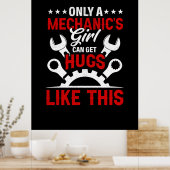 Mechanisch alleen een Mechanische Mechanische Meis Poster (Keuken)