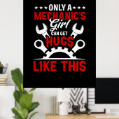 Mechanisch alleen een Mechanische Mechanische Meis Poster (Thuiskantoor)