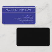 \Mechanisch / Auto Repair Visitekaartje bewerkbaar (Voorkant / Achterkant)
