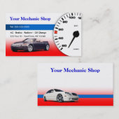 Mechanisch/automatisch Visitekaartje (Voorkant / Achterkant)