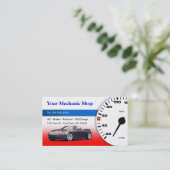 Mechanisch/automatisch Visitekaartje (Staand voorkant)