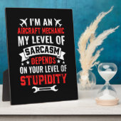 Mechanisch ben ik een Vliegtuig-mechanisme Fotoplaat (Zijkant)