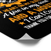 Mechanisch ben ik mechanisch poster (Hoek)