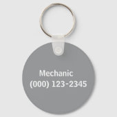 mechanisch bewerkbaar sleutelhanger (Achterkant)