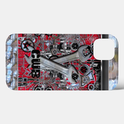 Mechanisch Case-Mate iPhone Case (Achterkant (horizontaal))