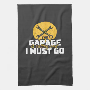 Mechanisch - de garage belt theedoek