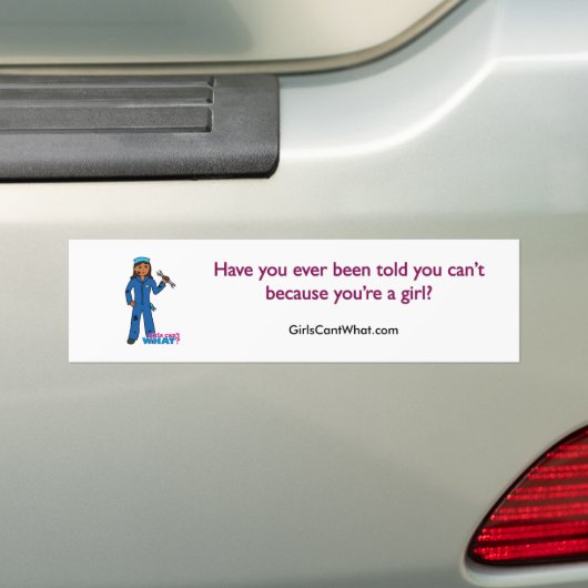Mechanisch - Donker Bumpersticker (Op auto)