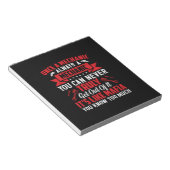 Mechanisch eenmaal per stuk altijd een mechanisch notitieblok (Schuin)