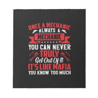 Mechanisch eenmaal per stuk altijd een mechanisch notitieblok