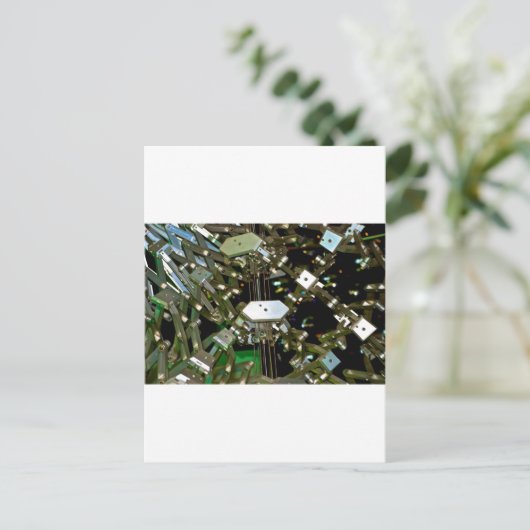 Mechanisch Flex-onthouding Briefkaart (Staand voorkant)