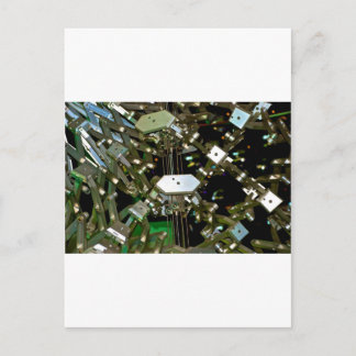 Mechanisch Flex-onthouding Briefkaart