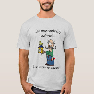 Mechanisch geklinkt t-shirt