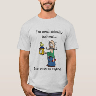 Mechanisch geklinkt t-shirt