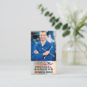 Mechanisch gereedschap | Autoreparatie Visitekaartje (Staand voorkant)